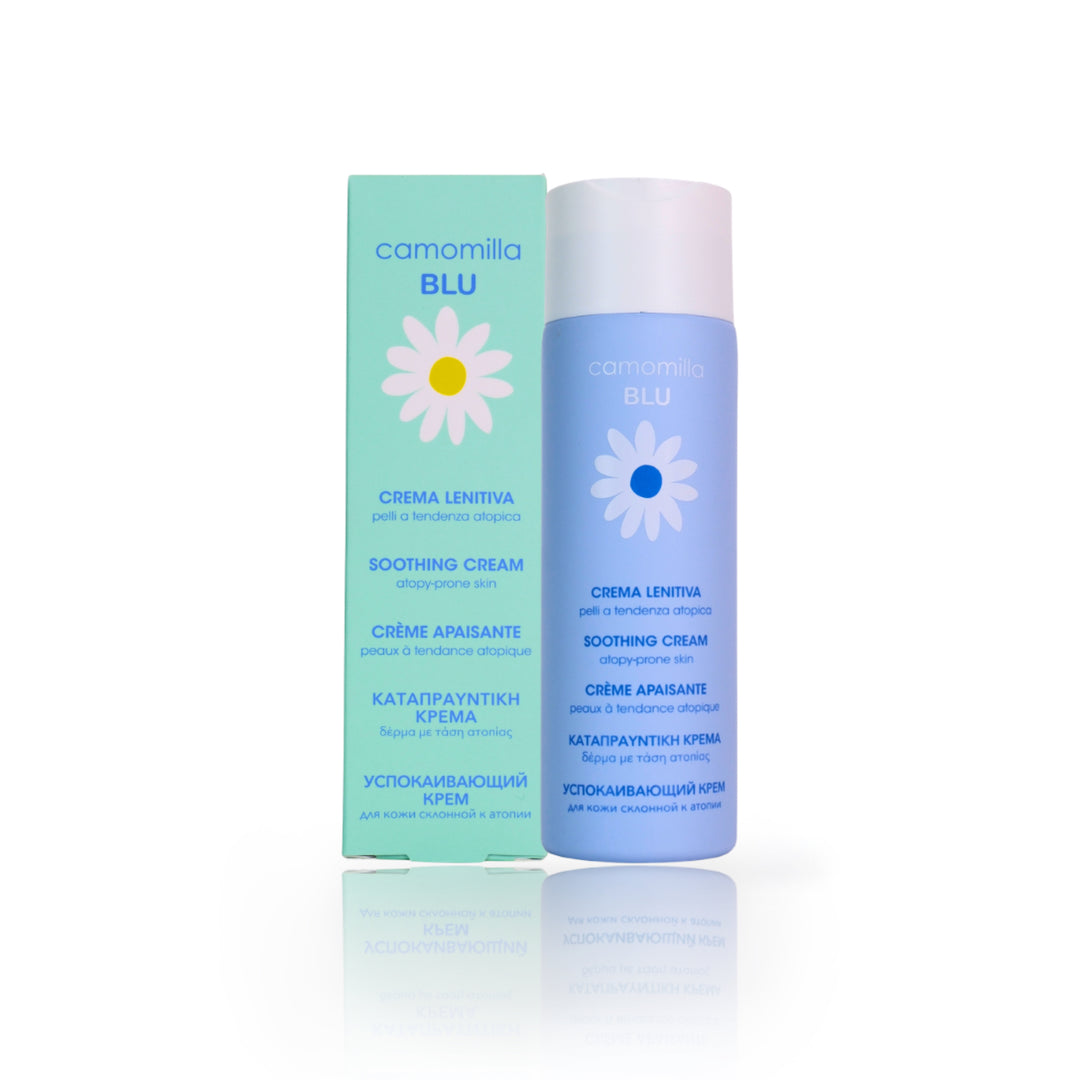camomilla BLU CREMA LENITIVA pelli a tendenza atopica 200ml - fronte