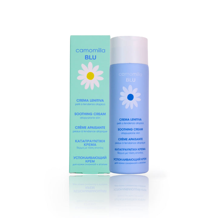 camomilla BLU CREMA LENITIVA pelli a tendenza atopica 200ml - fronte
