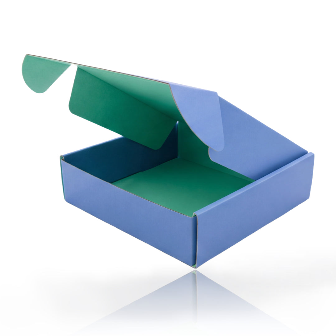 camomilla BLU Gift Box - scatola regalo aperta, vista dall&